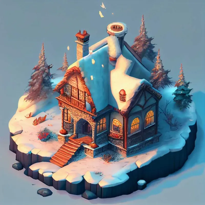 Isometric Fantasy Home