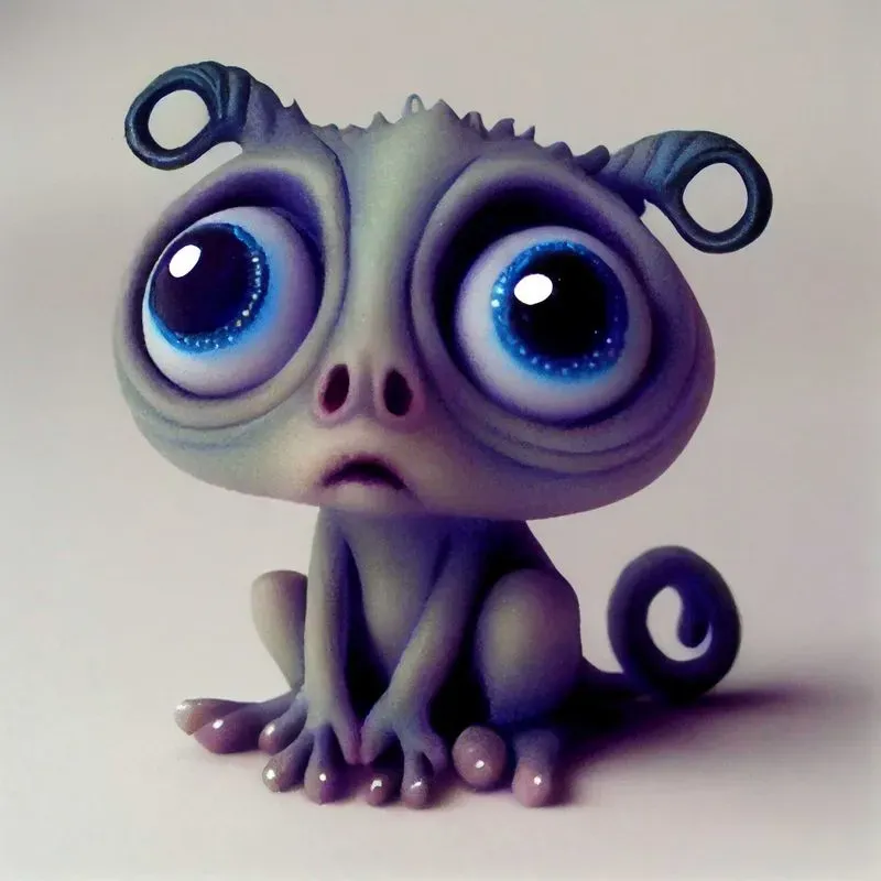 Cute 3d Aliens