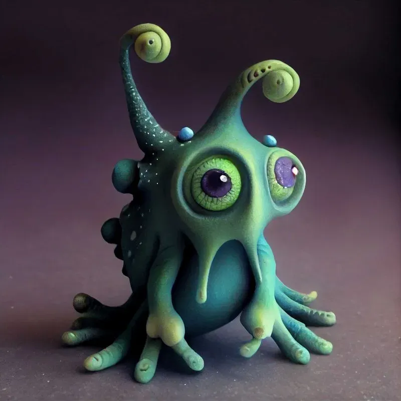 Cute 3d Aliens