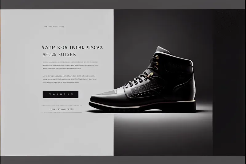 Minimalist High-end Website UI Mockups