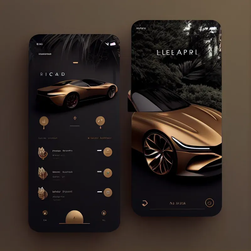 Modern Sleek Mobile Design Mockups