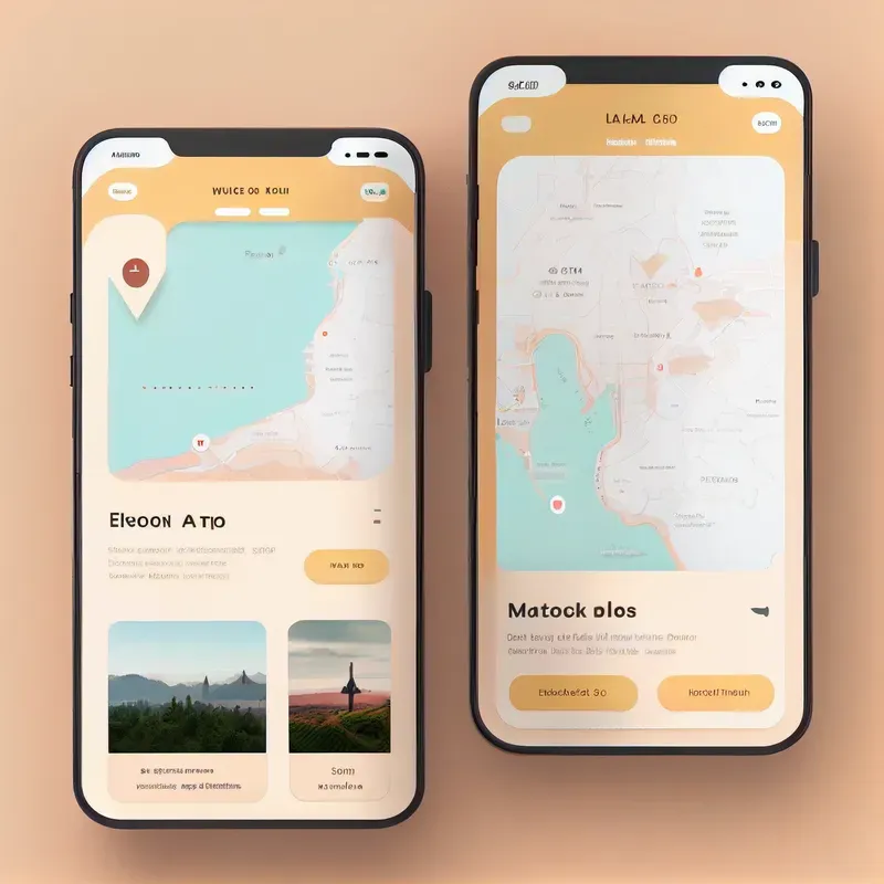 Modern Sleek Mobile Design Mockups