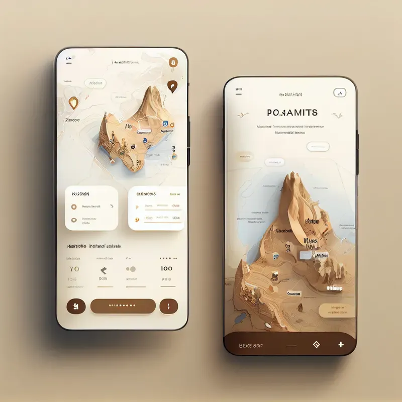 Modern Sleek Mobile Design Mockups