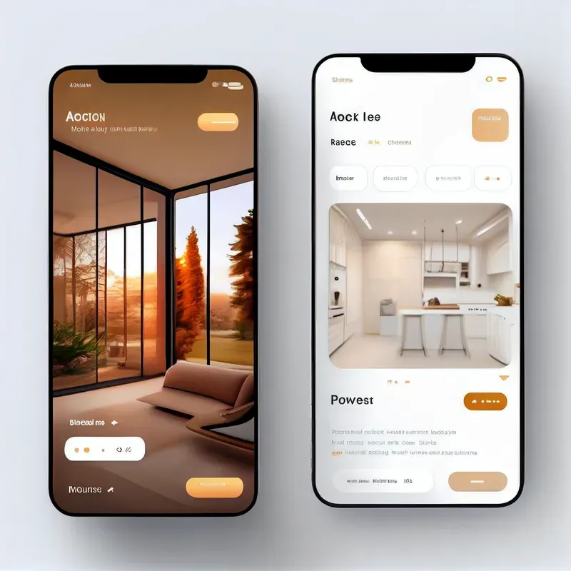 Modern Sleek Mobile Design Mockups
