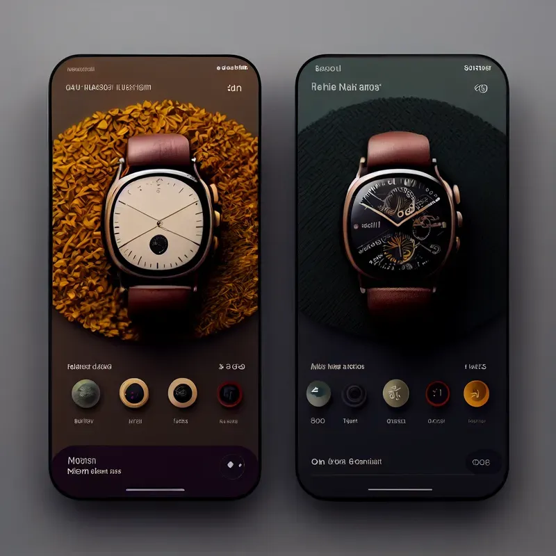 Modern Sleek Mobile Design Mockups