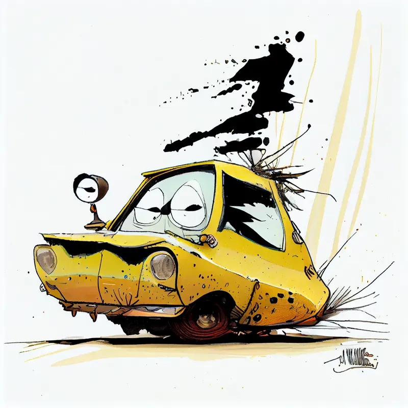 Comic Cartoon Story Illustrations