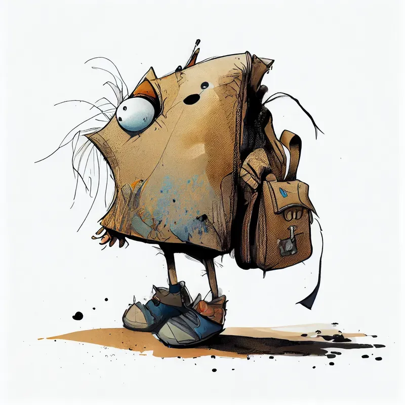Comic Cartoon Story Illustrations