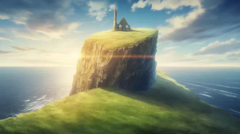 Stunning Ghibli Style Landscapes