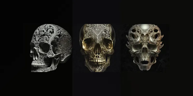 Decorative Skulls generated by undefined