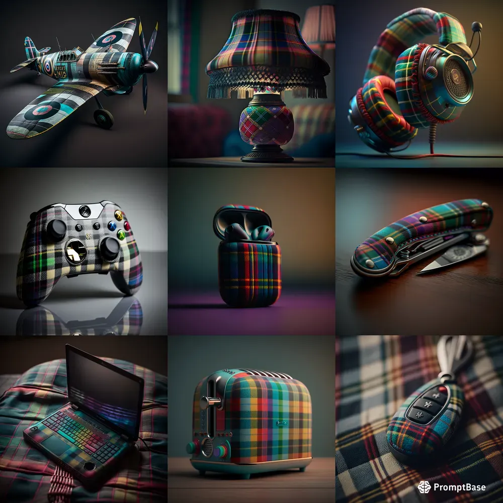 Tartan Themed Objects