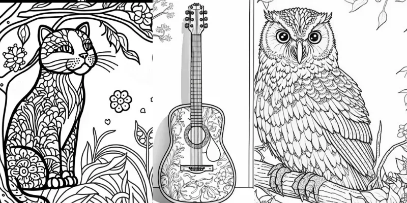 Adult Coloring Pages generated by undefined