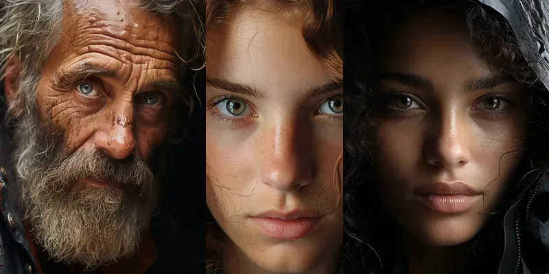 Insanely Photorealistic Portraits generated by undefined
