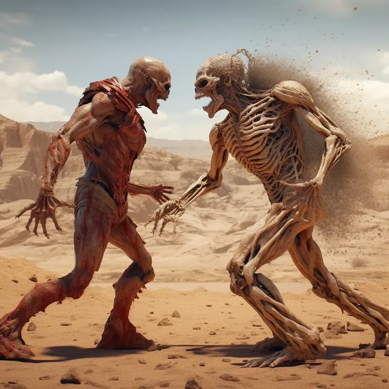Characters Fights Unreal Engine 5
