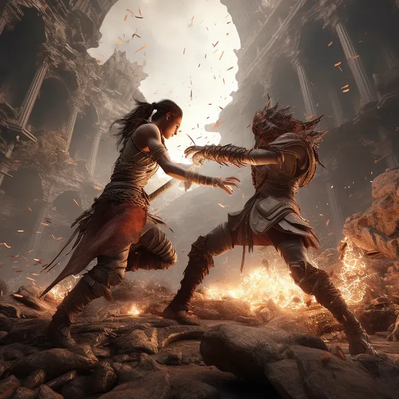 Characters Fights Unreal Engine 5