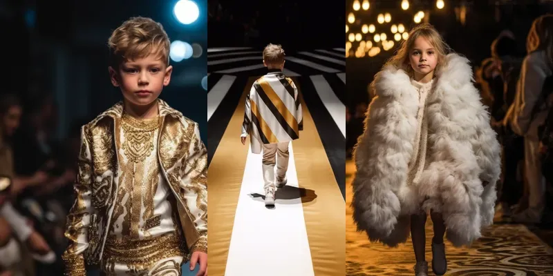 Premium Quality Kids Fashion Shows generated by undefined