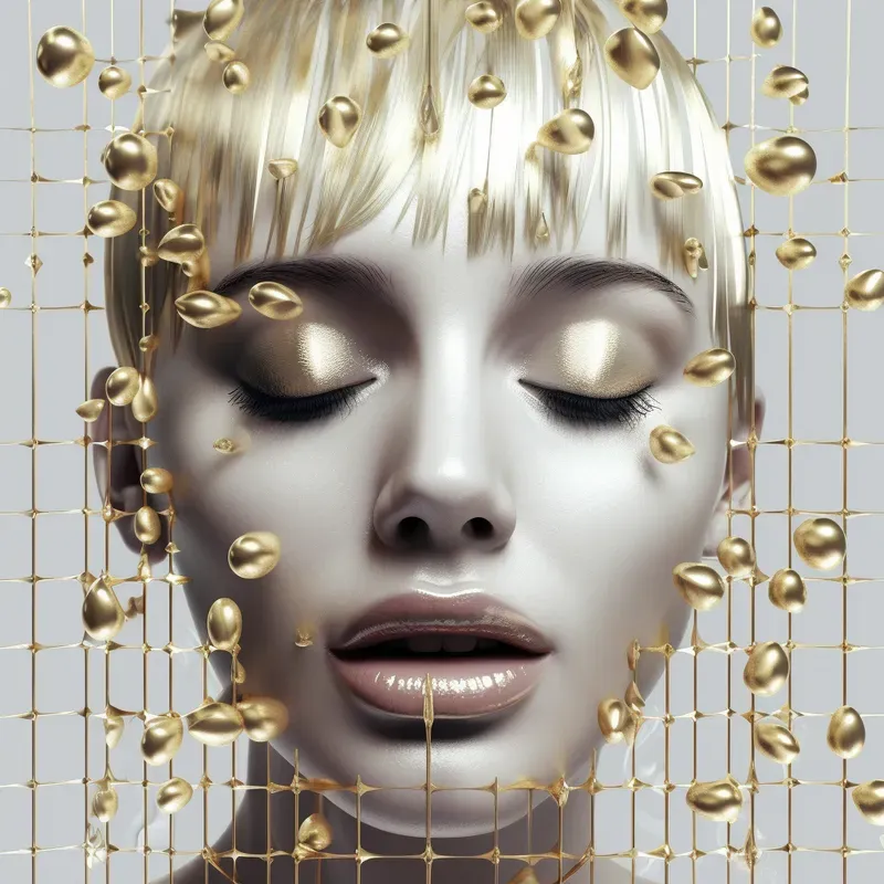 Gold And Gloss Premium Fashion Photos
