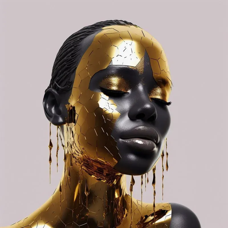 Gold And Gloss Premium Fashion Photos