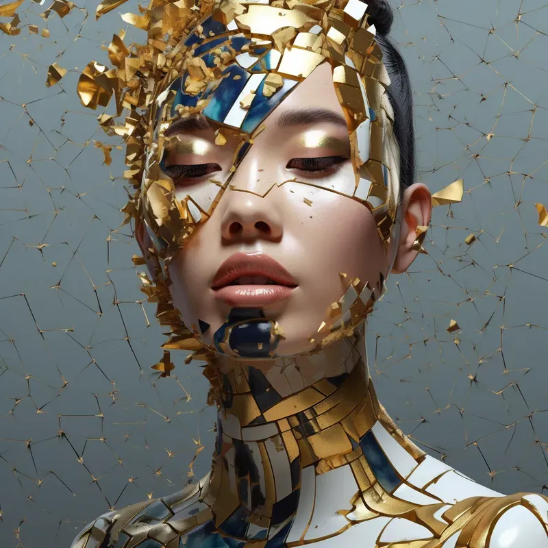 Gold And Gloss Premium Fashion Photos