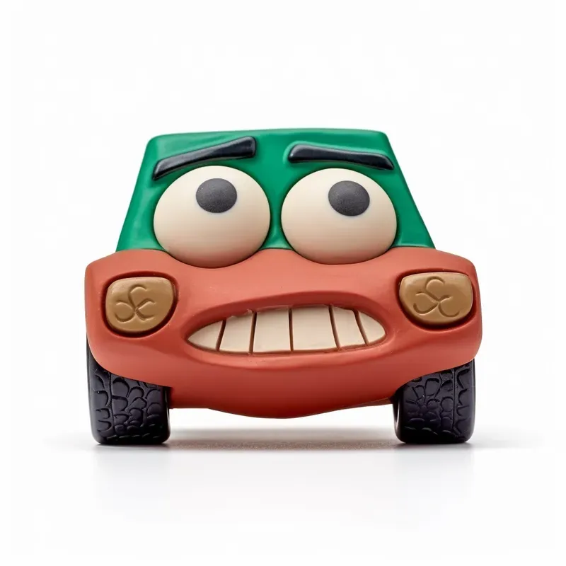 Clay Icons In Chicken Run Style