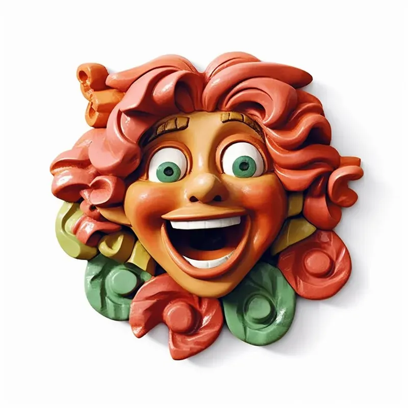 Clay Icons In Chicken Run Style