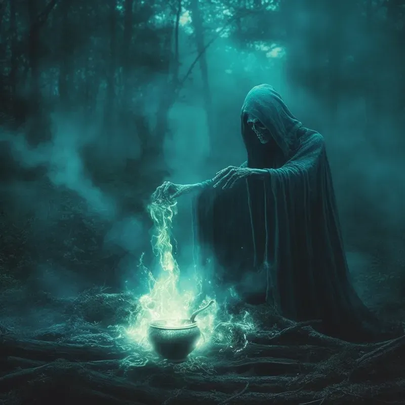 Horror Tales Illustrations Art