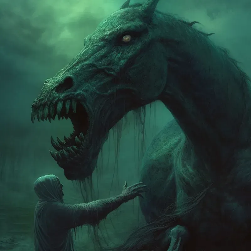 Horror Tales Illustrations Art