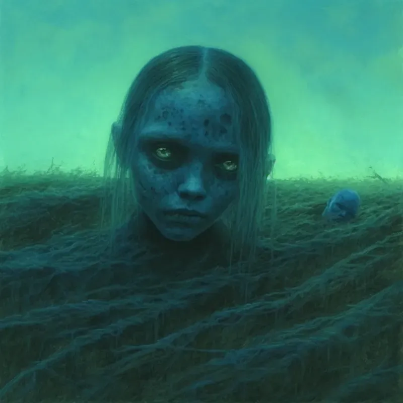 Horror Tales Illustrations Art