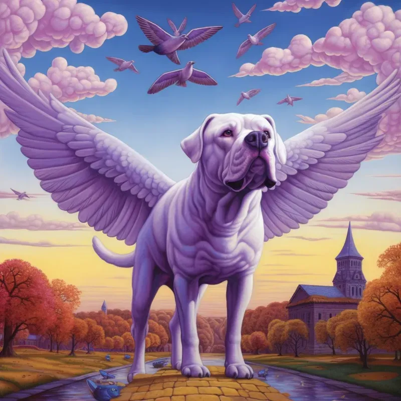 Purple Fairy Tales Surrealism