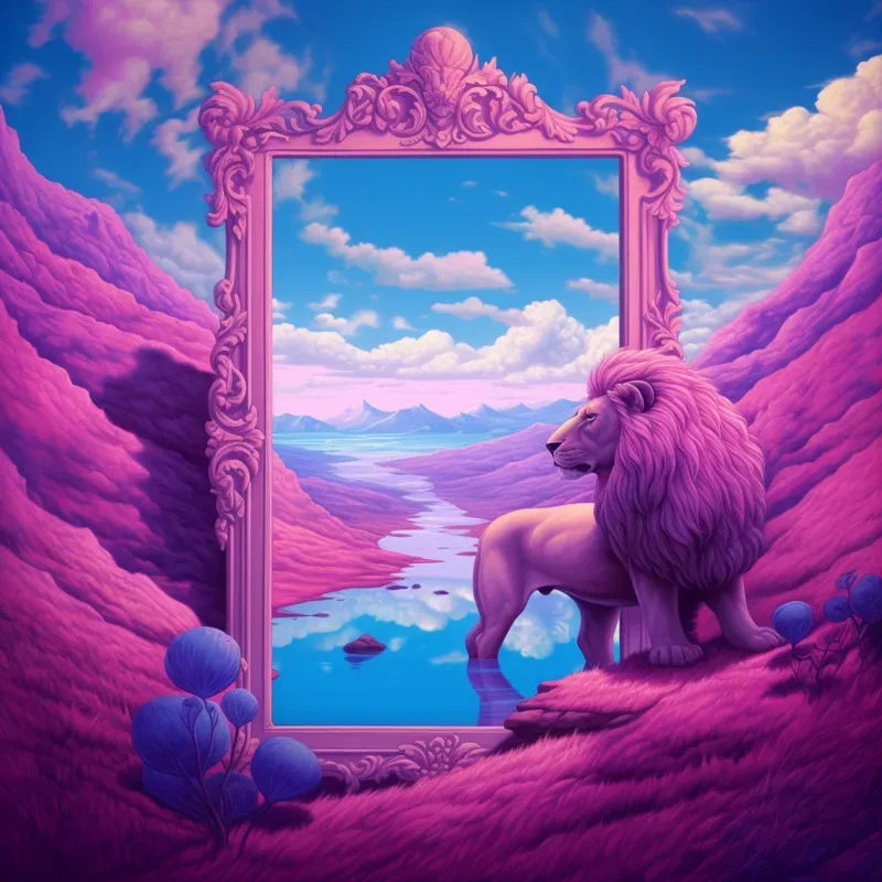 Purple Fairy Tales Surrealism