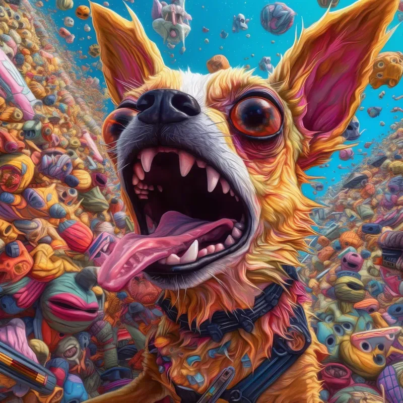 Funk Art Illustrations