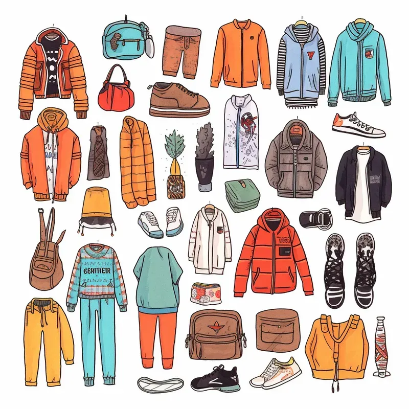 Hand Drawn Doodles For Any Cliparts
