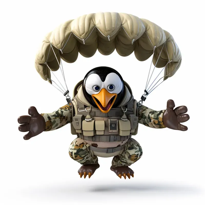 3D Funny Military Animals