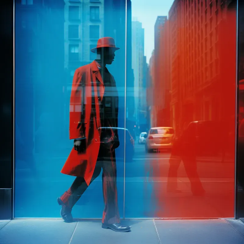 Fashion Multiple Exposure Shots