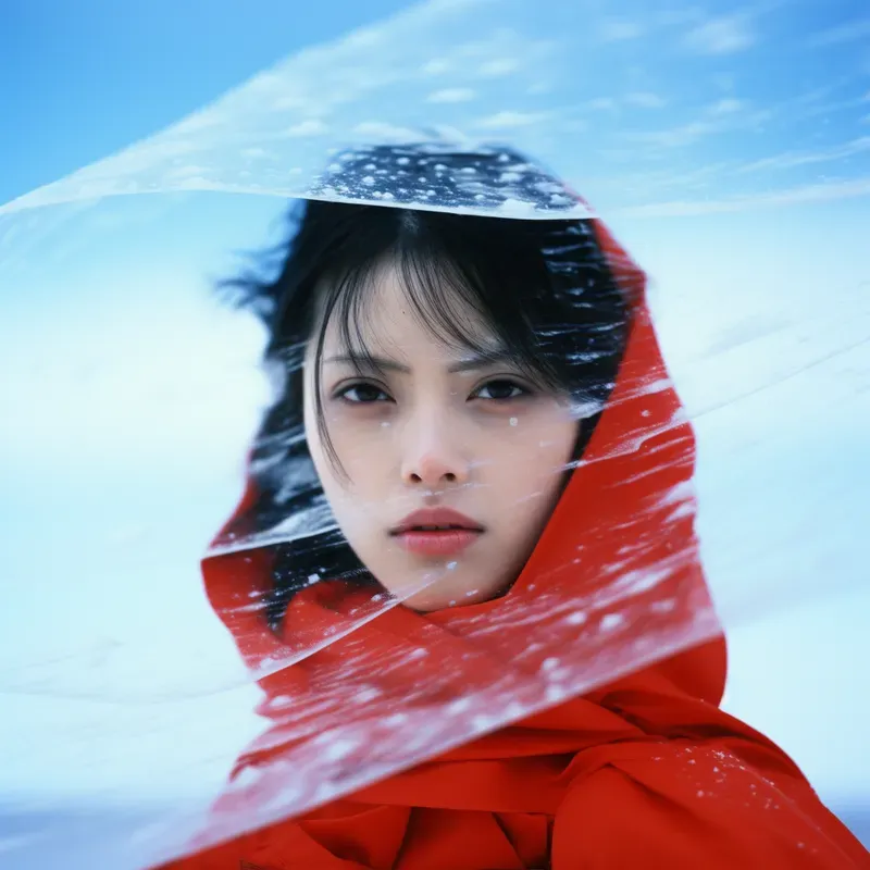 Fashion Multiple Exposure Shots