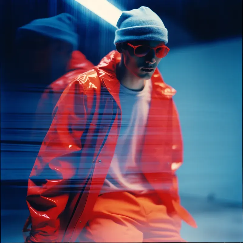 Fashion Multiple Exposure Shots