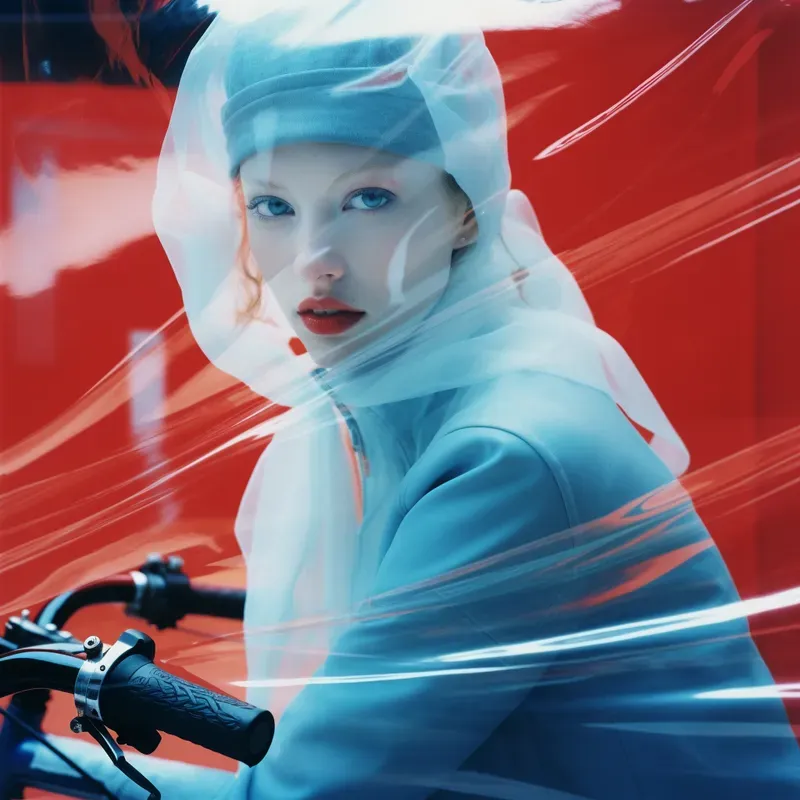 Fashion Multiple Exposure Shots