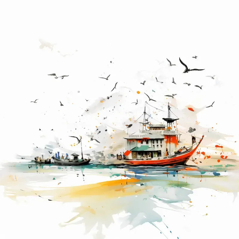 Colorful Serene Impressionism Paintings