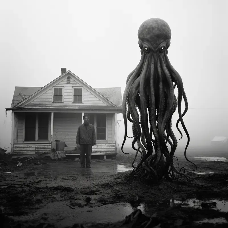 Classic Black And White Horror Photos