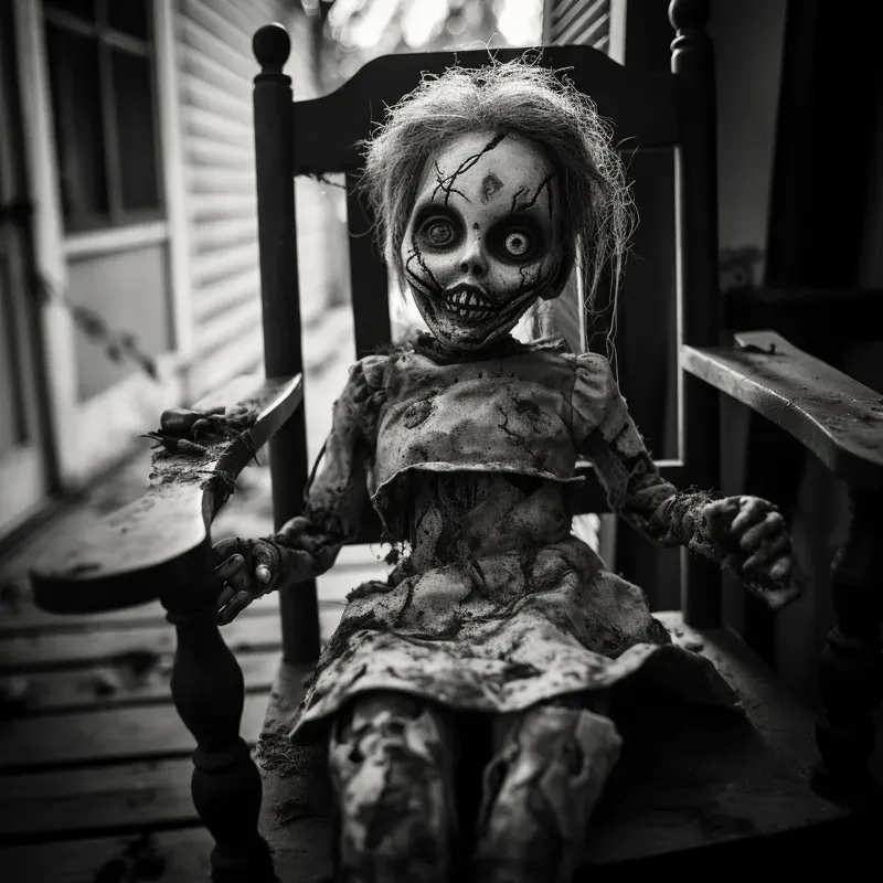 Classic Black And White Horror Photos