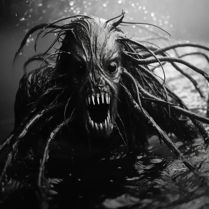 Classic Black And White Horror Photos