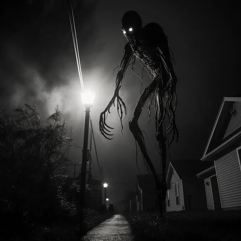 Classic Black And White Horror Photos