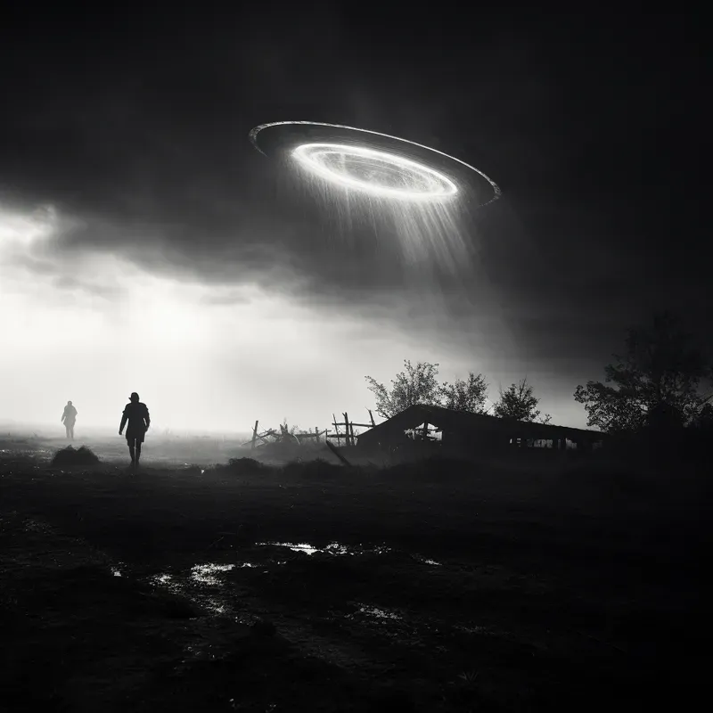 Classic Black And White Horror Photos