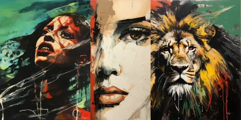 Eye-catching Wall Art Paintings generated by undefined