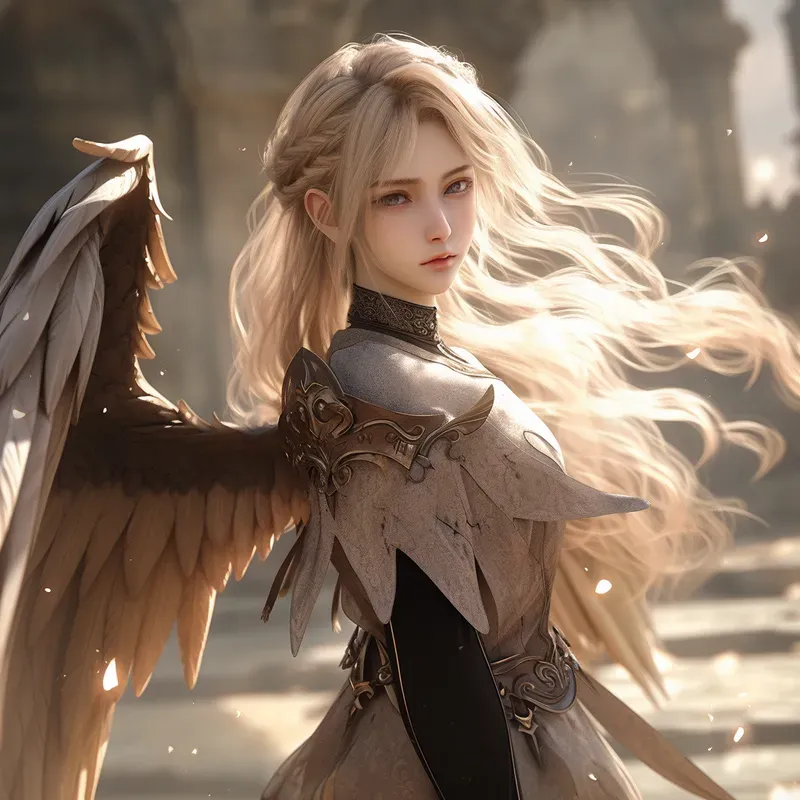 Ultra-realistic Fantasy Anime Characters