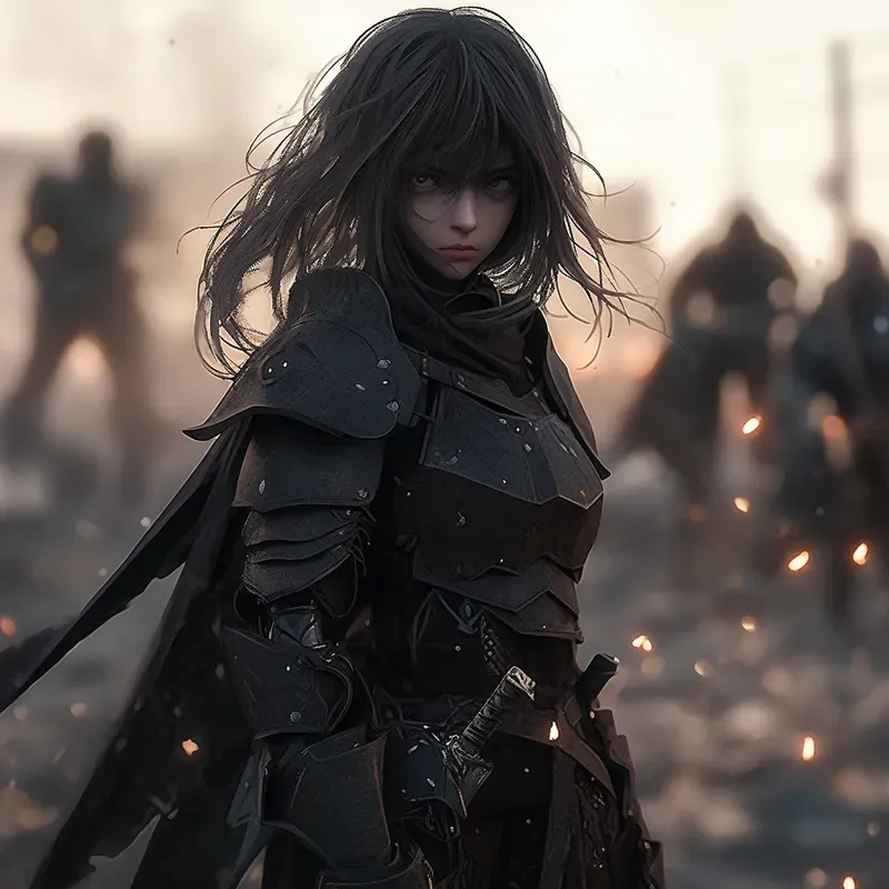 Ultra-realistic Fantasy Anime Characters