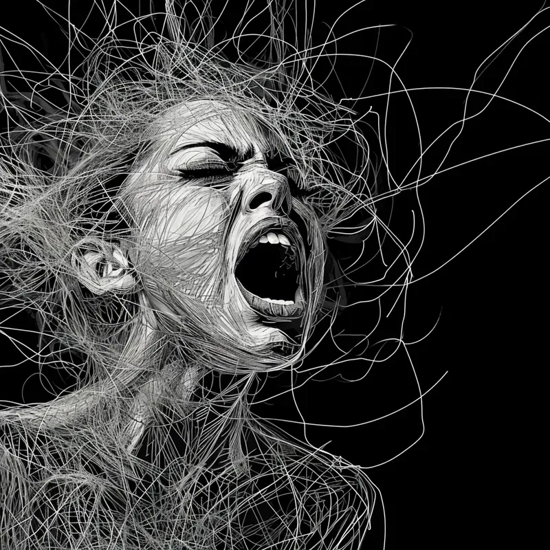 Expressionism Line Art
