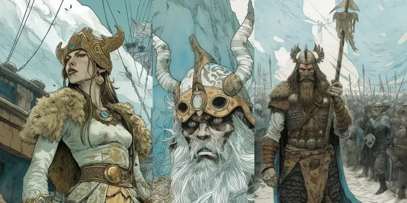 Vikings Comic Books generated by undefined