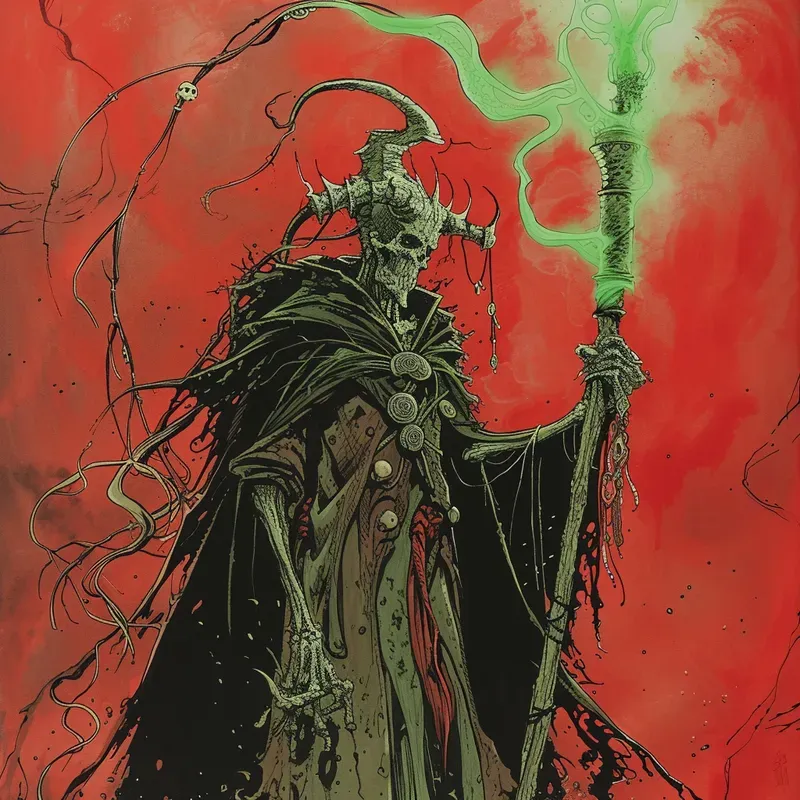 Dark Fantasy Comic Art