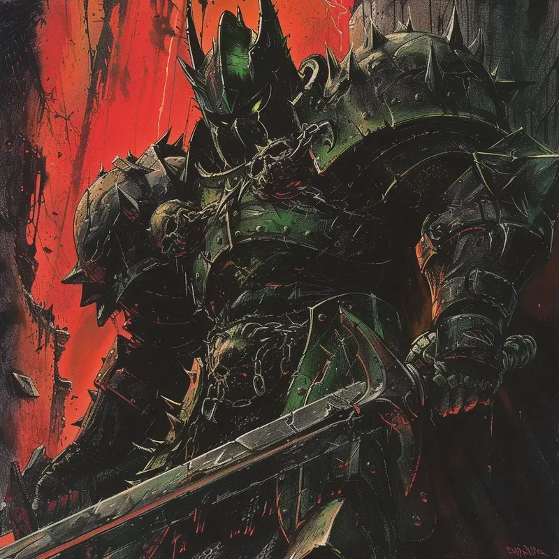 Dark Fantasy Comic Art