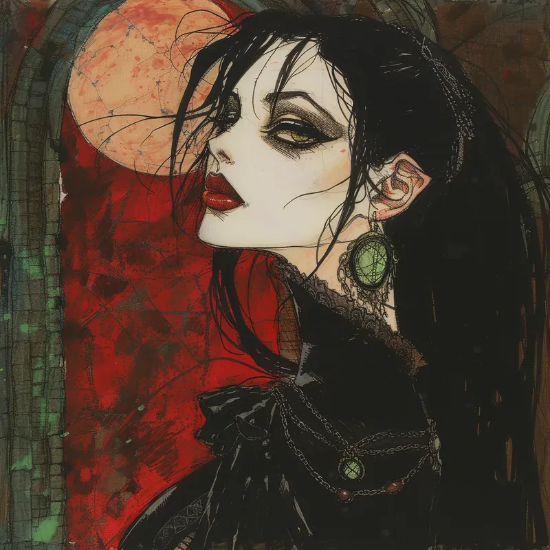 Dark Fantasy Comic Art